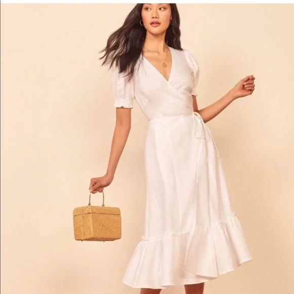 Reformation | Dresses | Reformation Veronica Linen Dresa | Poshmark Reformation | Dresses | Reformation Veronica Linen Dresa | Poshmark